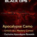 Call Of Duty BO7 Apocalypse Camo Unlock Manual All 30 Guns Fast Delivery
