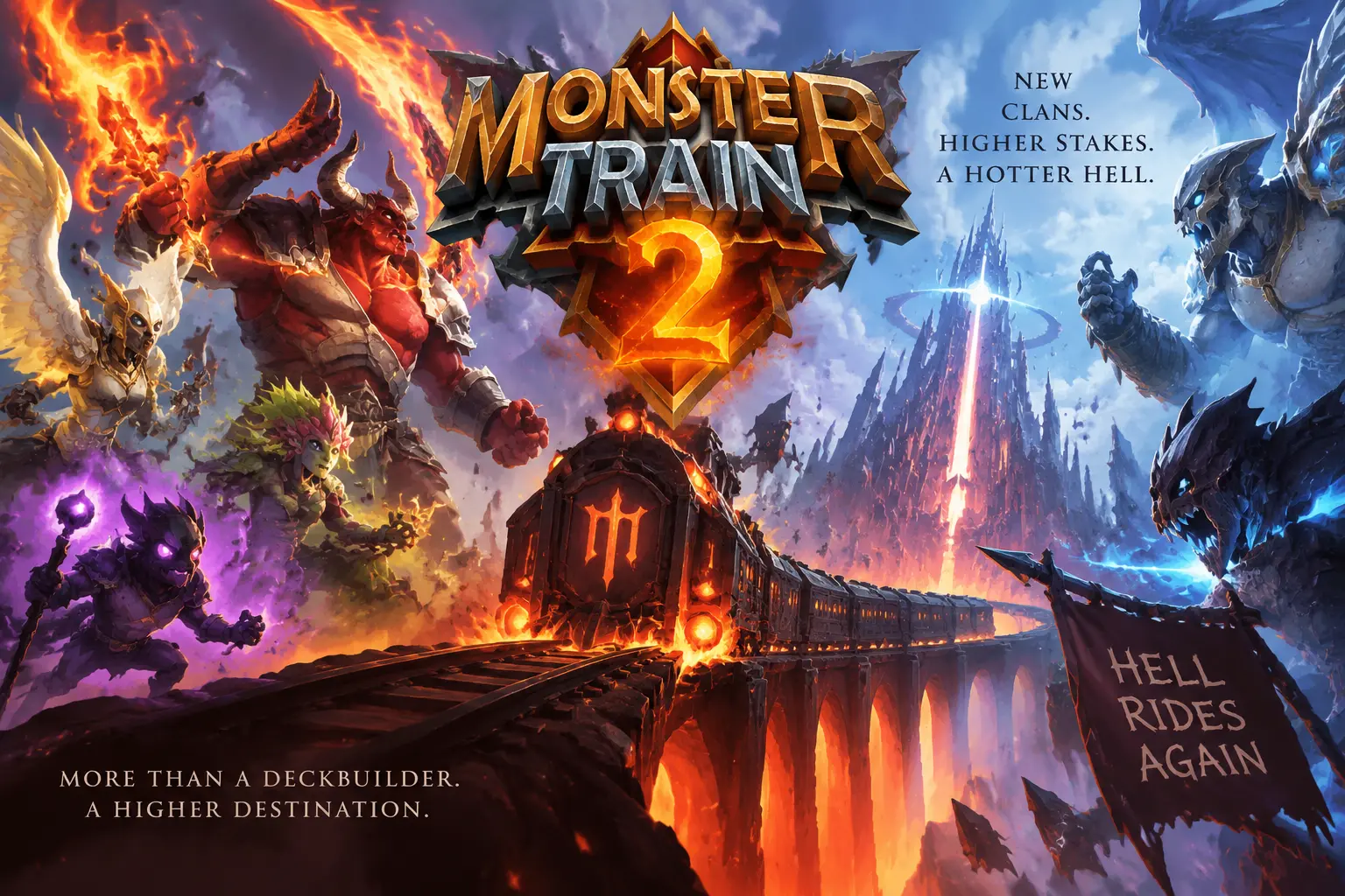 Monster Train 2 key art
